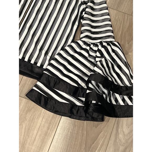 Gracia,‎ Zip up Top, Bell Sleeves, See Thru, Size S, KB179 - Picture 3 of 5